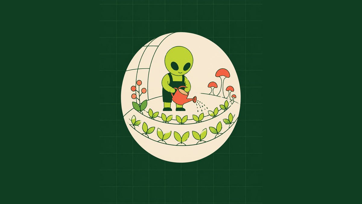 Alien farming AI workflow case study