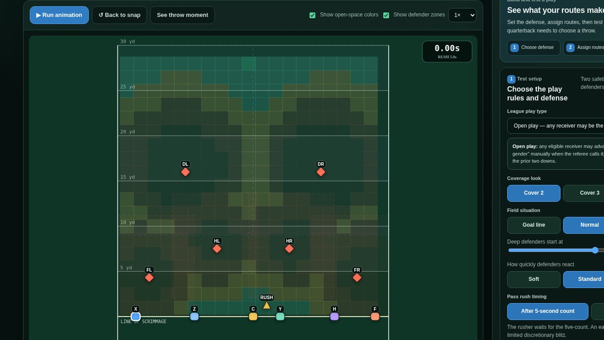 Coverage Breaker prototype interface