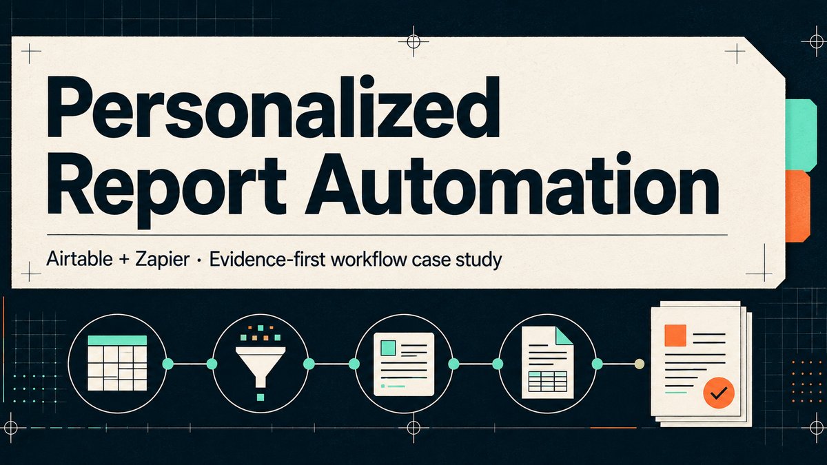 Personalized report automation case study